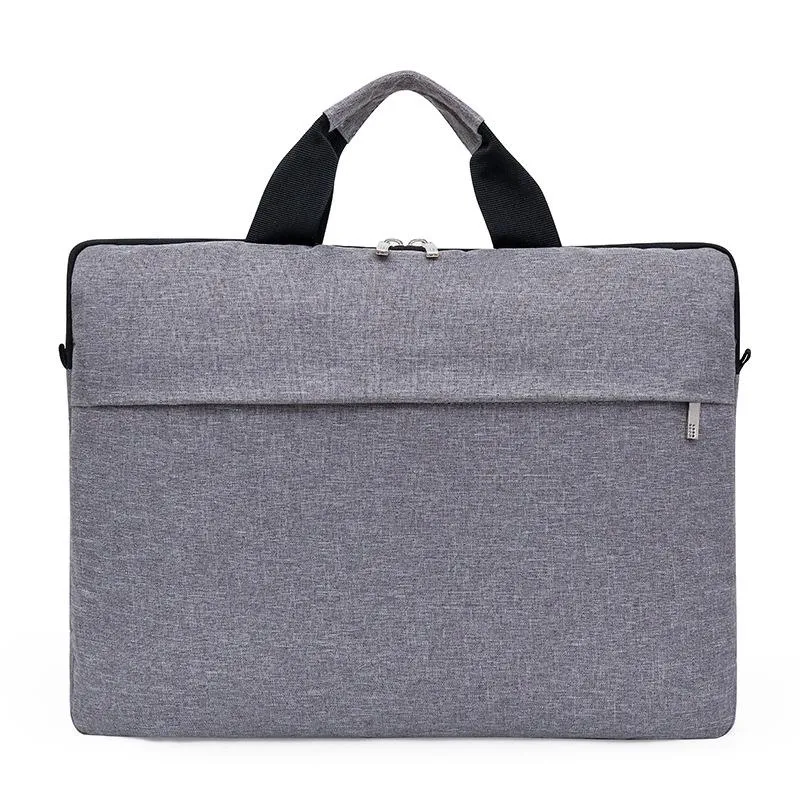 15 Inch Waterproof Portable Notebook Bag - Multifunctional Single Shoulder Computer Bag