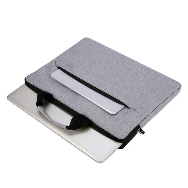 15 Inch Waterproof Portable Notebook Bag - Multifunctional Single Shoulder Computer Bag