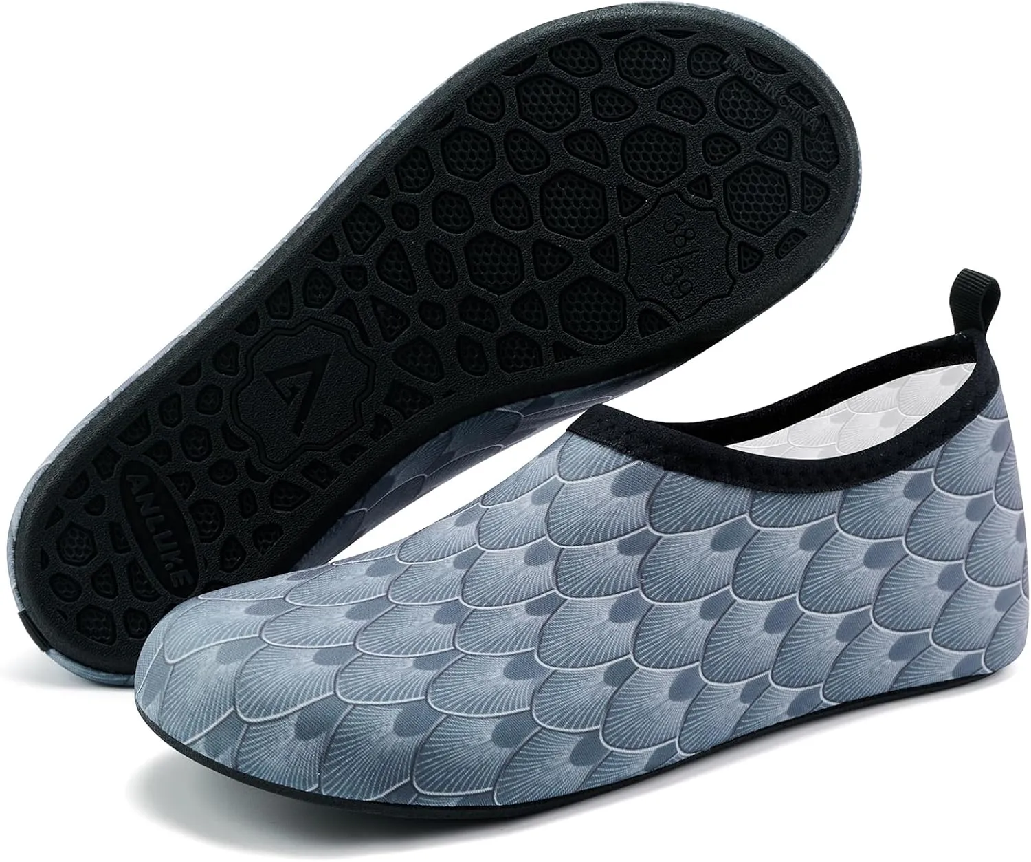 ANLUKE Water Shoes Barefoot Aqua Yoga Socks Quick-Dry Beach Swim Surf Shoes for Women Men