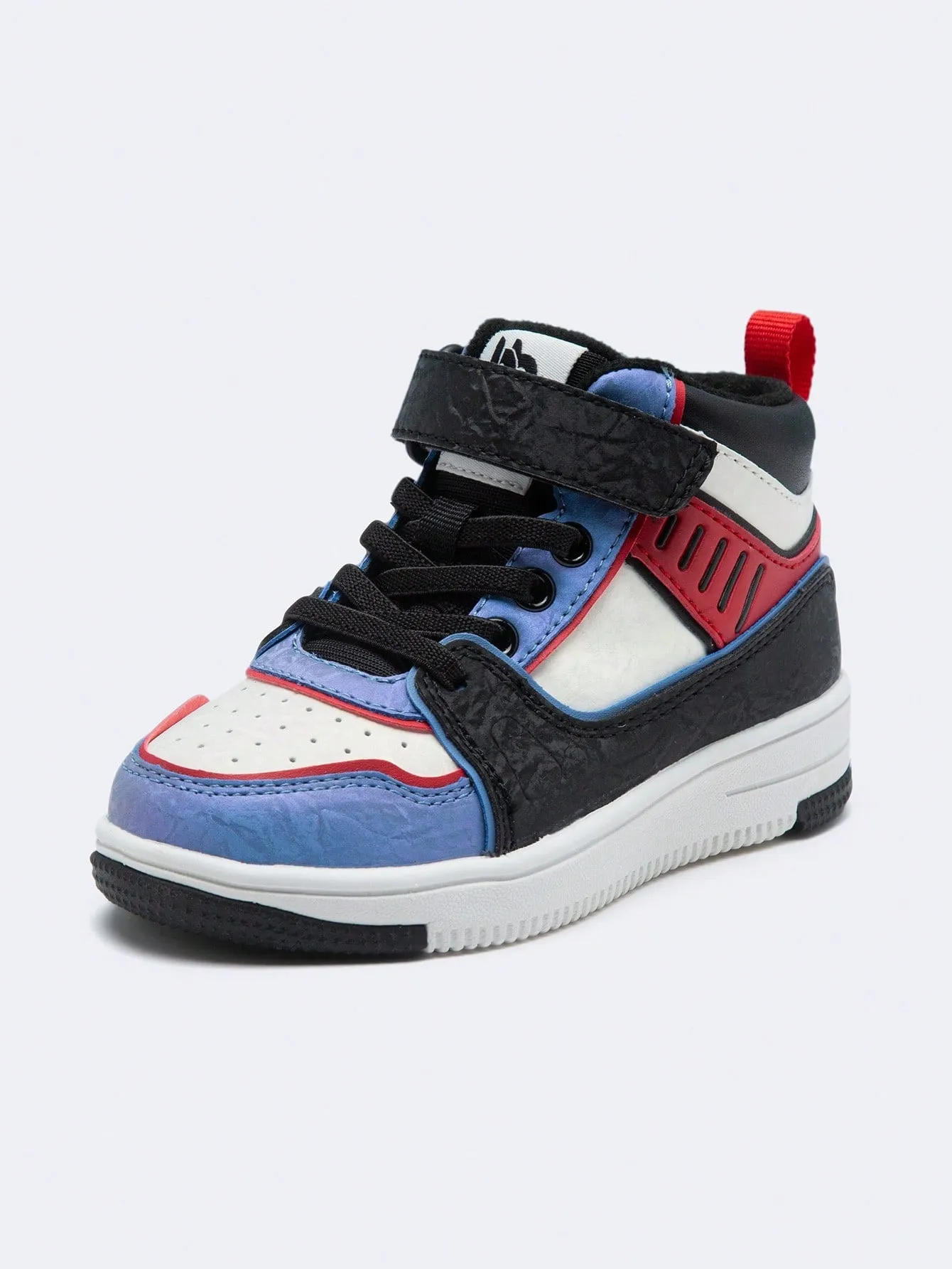Balabala Children's Winter Comfortable And Warm Fleece Lined Casual Non-Slip Sneakers
