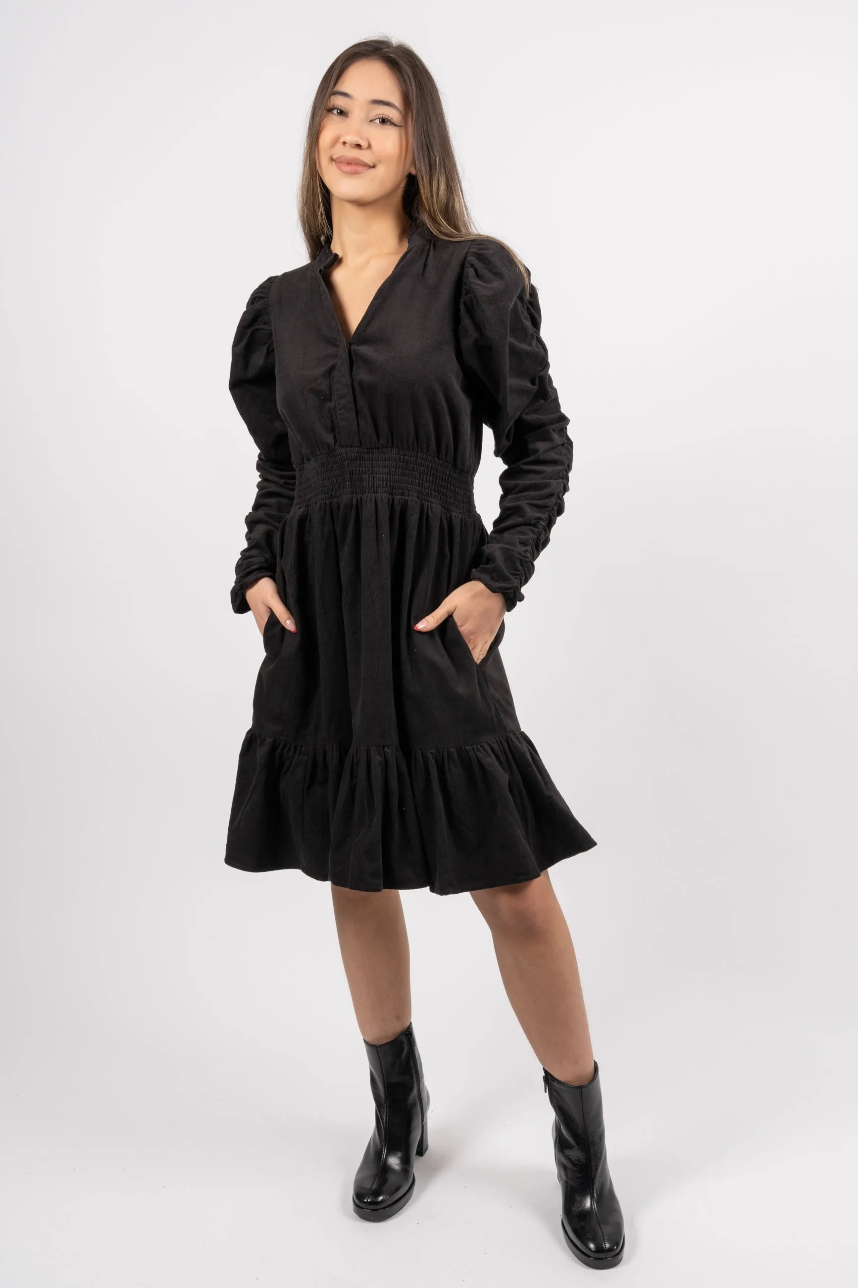 Billie Dress - Oil Black