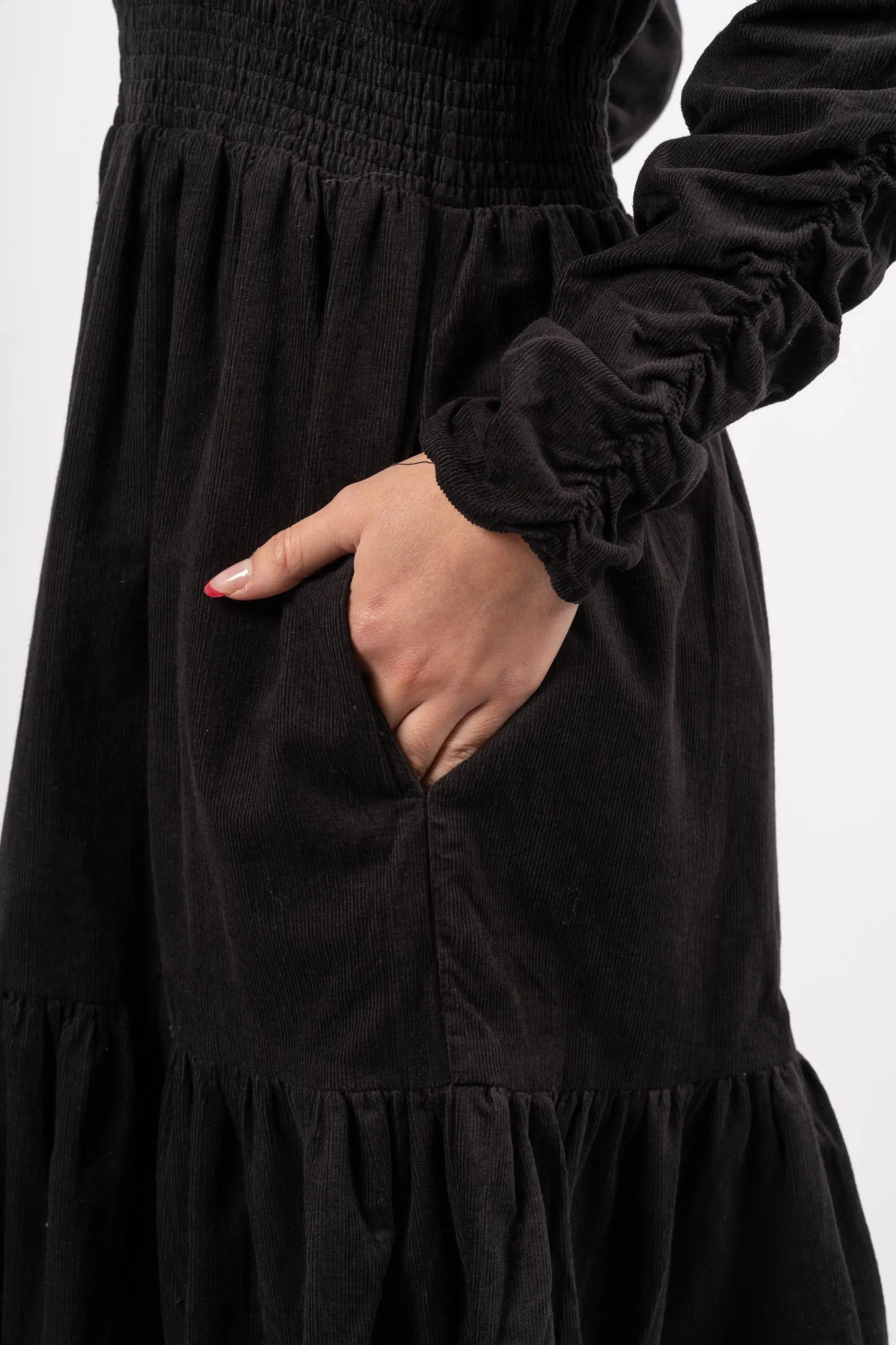 Billie Dress - Oil Black