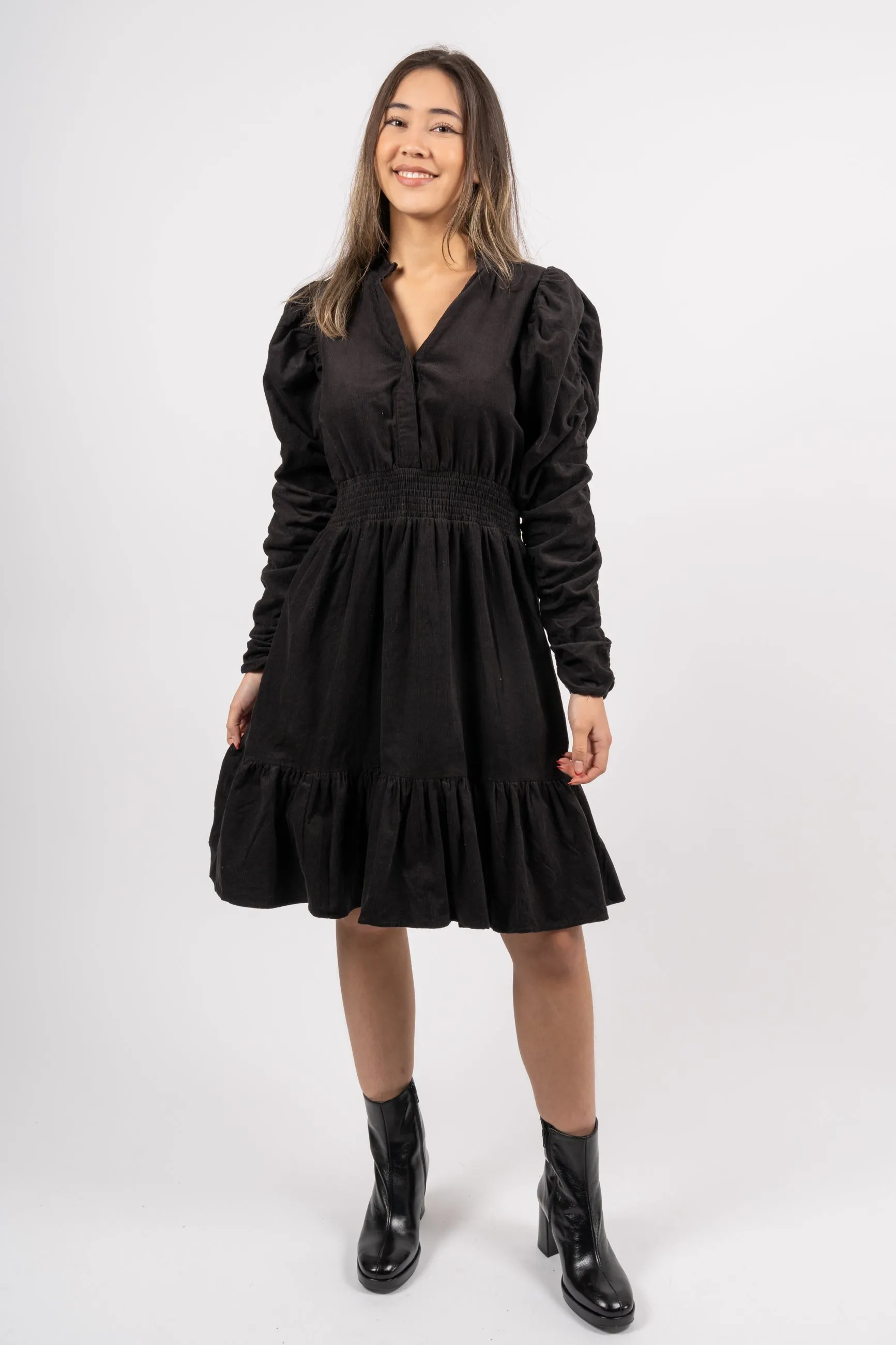 Billie Dress - Oil Black