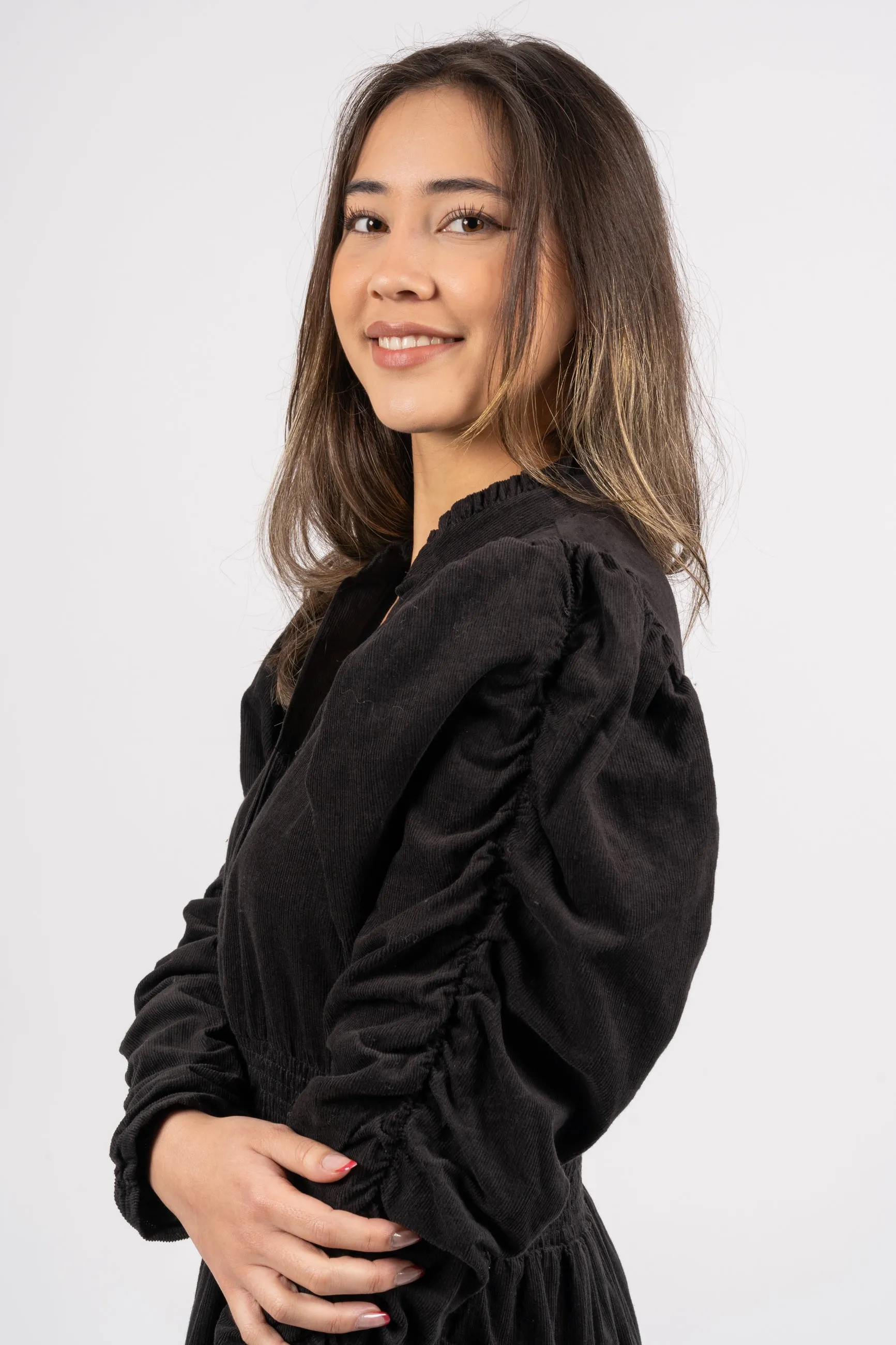 Billie Dress - Oil Black