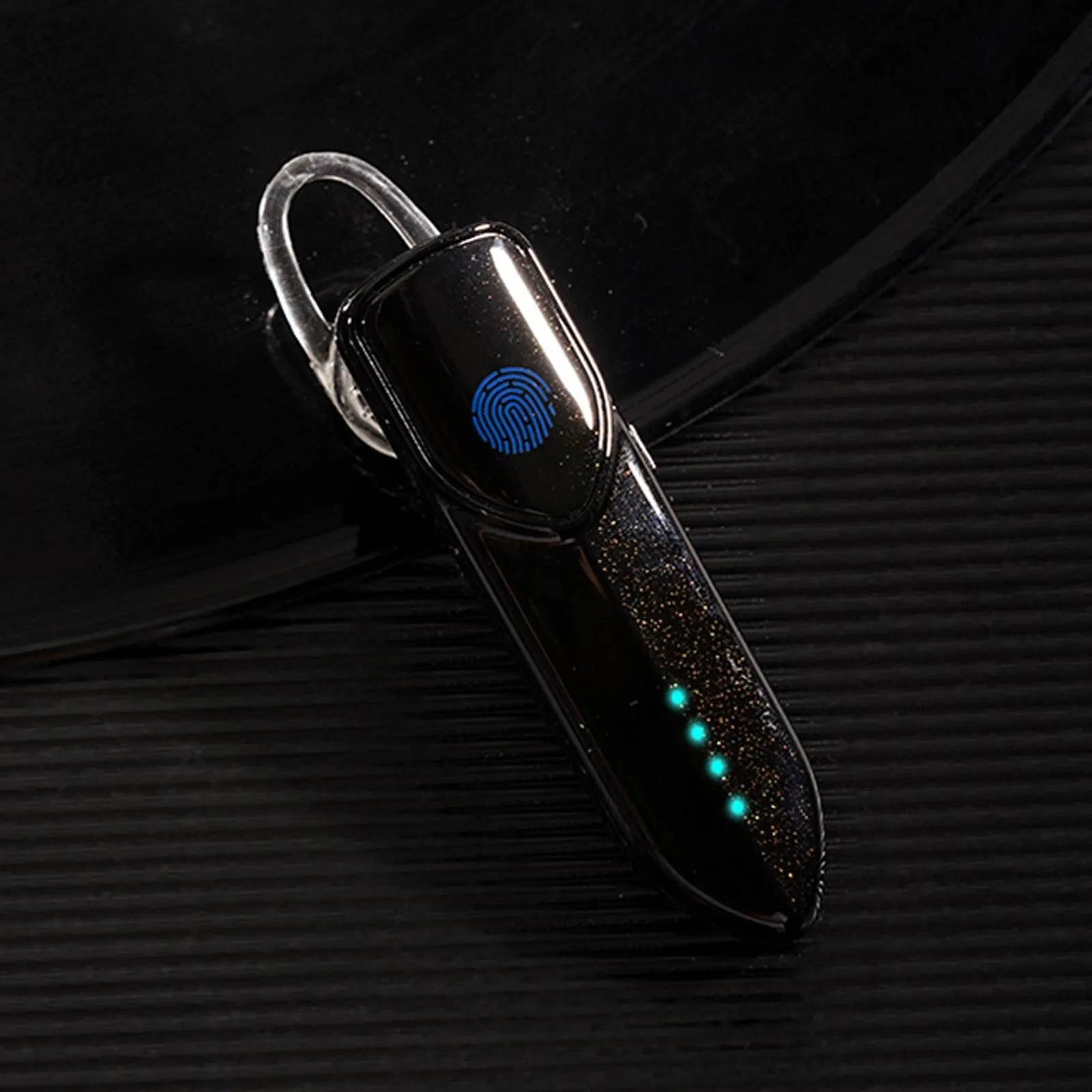 Business Style Bluetooth 5.0 Earphone with Fingerprint Touch