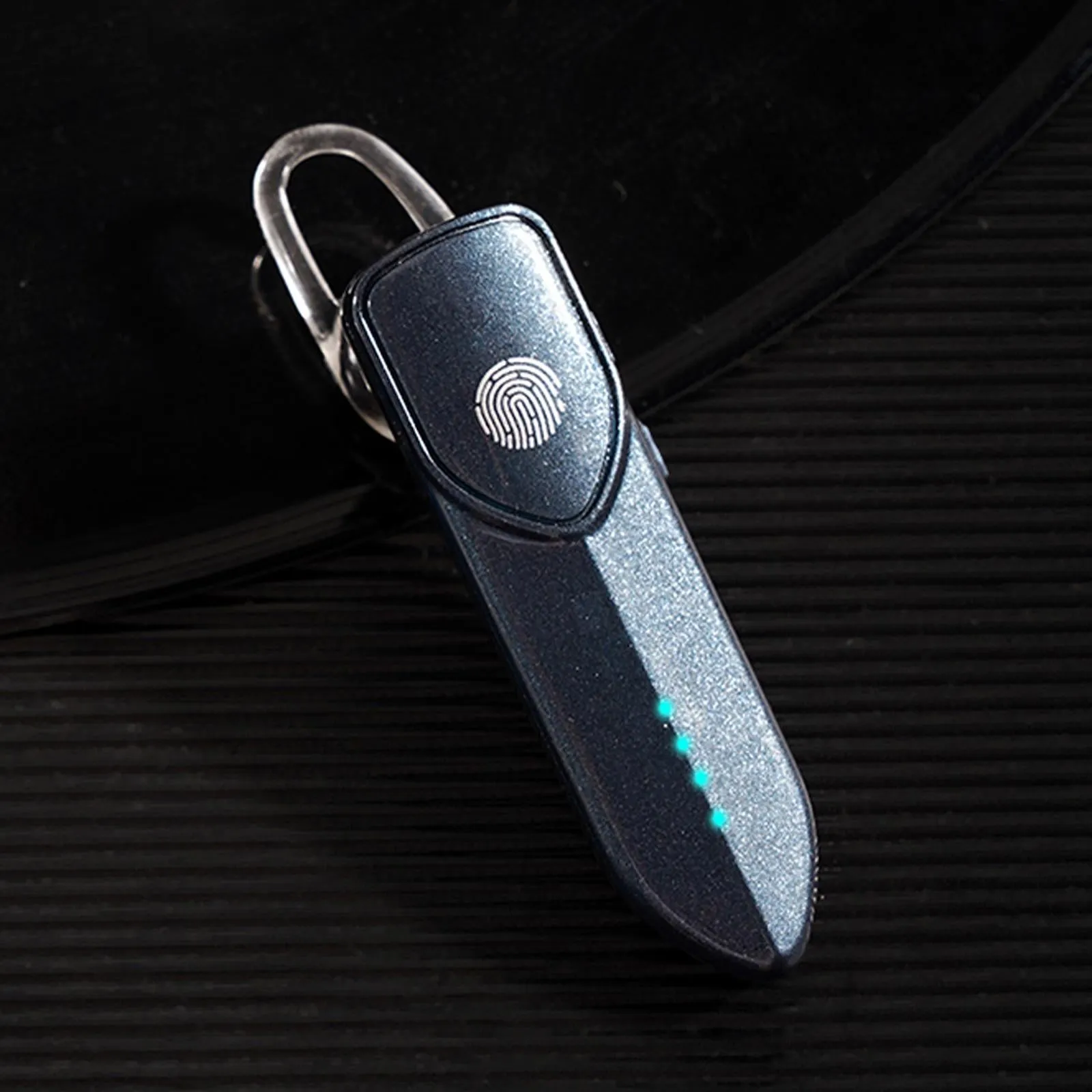 Business Style Bluetooth 5.0 Earphone with Fingerprint Touch