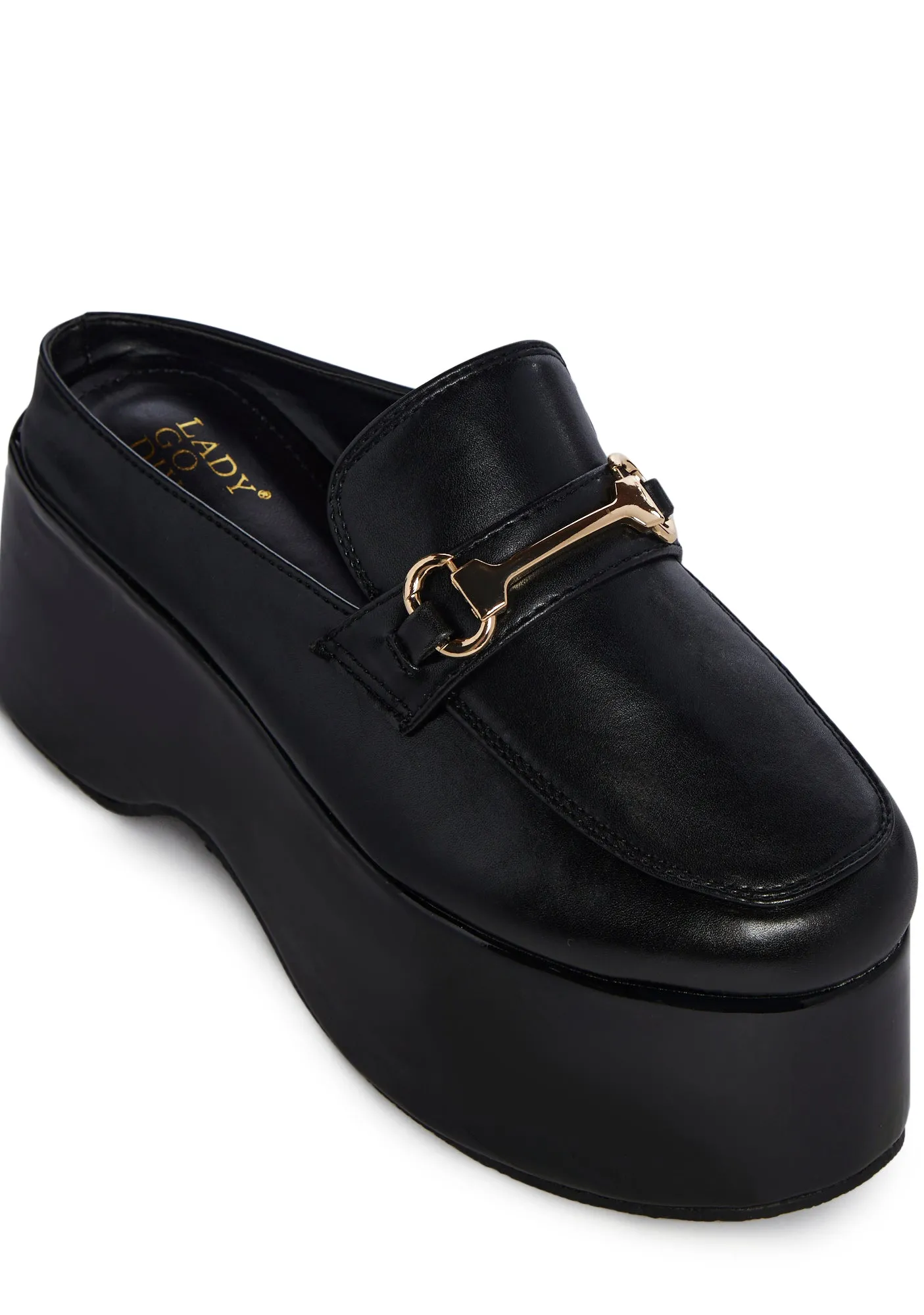 Campus Chic Platform Loafers