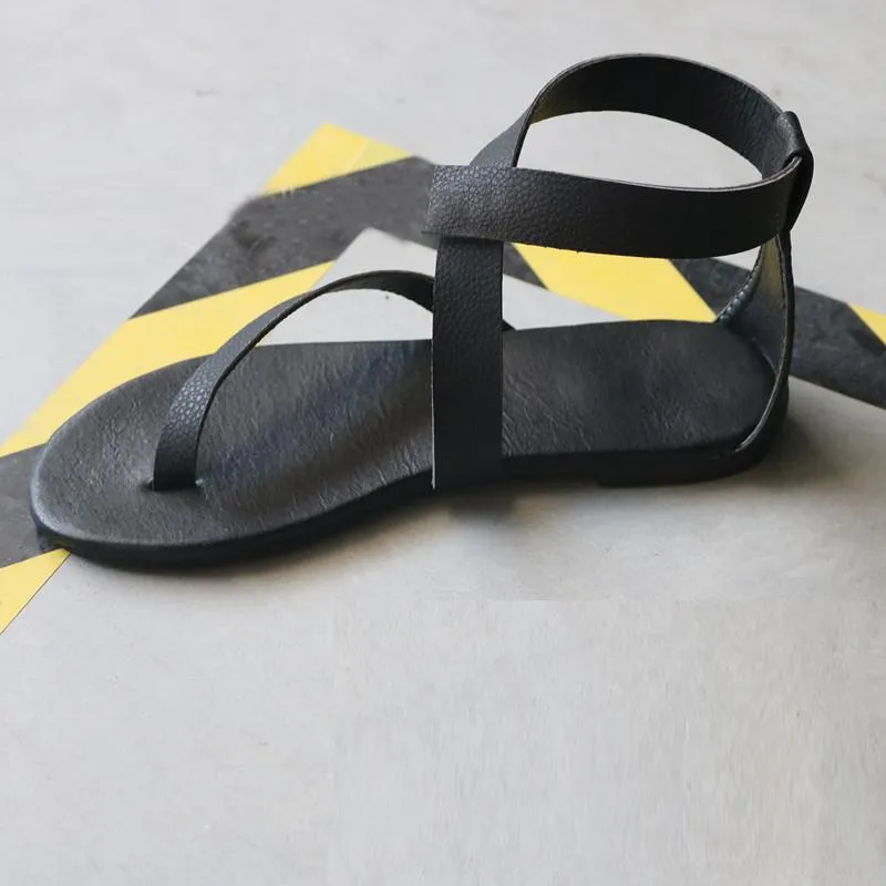 Chicvane Summer Beach Shoes Flat Sandals