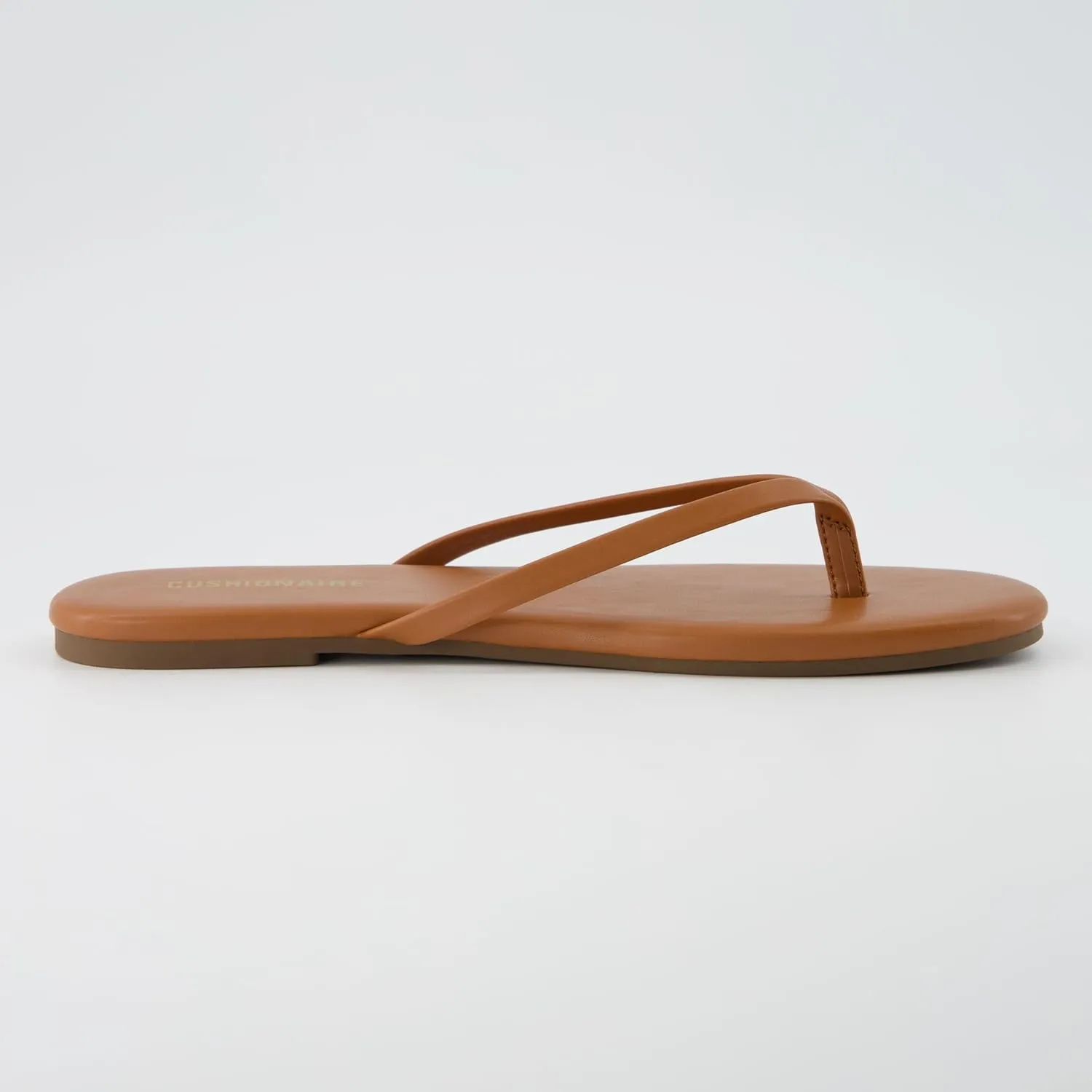 CUSHIONAIRE Cruise Womens Minimalist Flip Flops  Ultra-Lightweight Summer Sandals with Non-Slip Sole