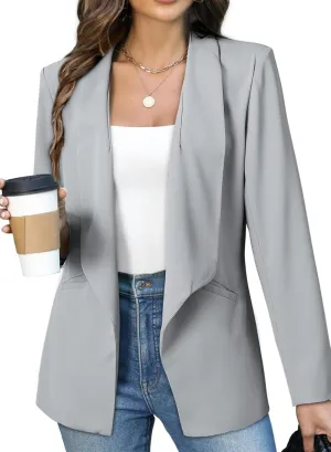 Dokotoo Blazers for Women Business Casual Long Sleeve Open Front Lightweight Work Office Suit Jackets Blazer Dokotoo Blazers for Women Business Casual Long Sleeve Open Front Lightweight Work Office Suit Jackets Blazer