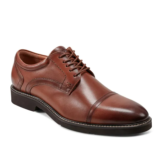 Findlay Lace-up Almond Toe Oxfords