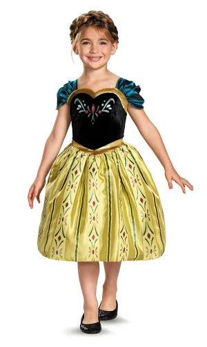 Frozen Anna Coronation Gown-Child Costume