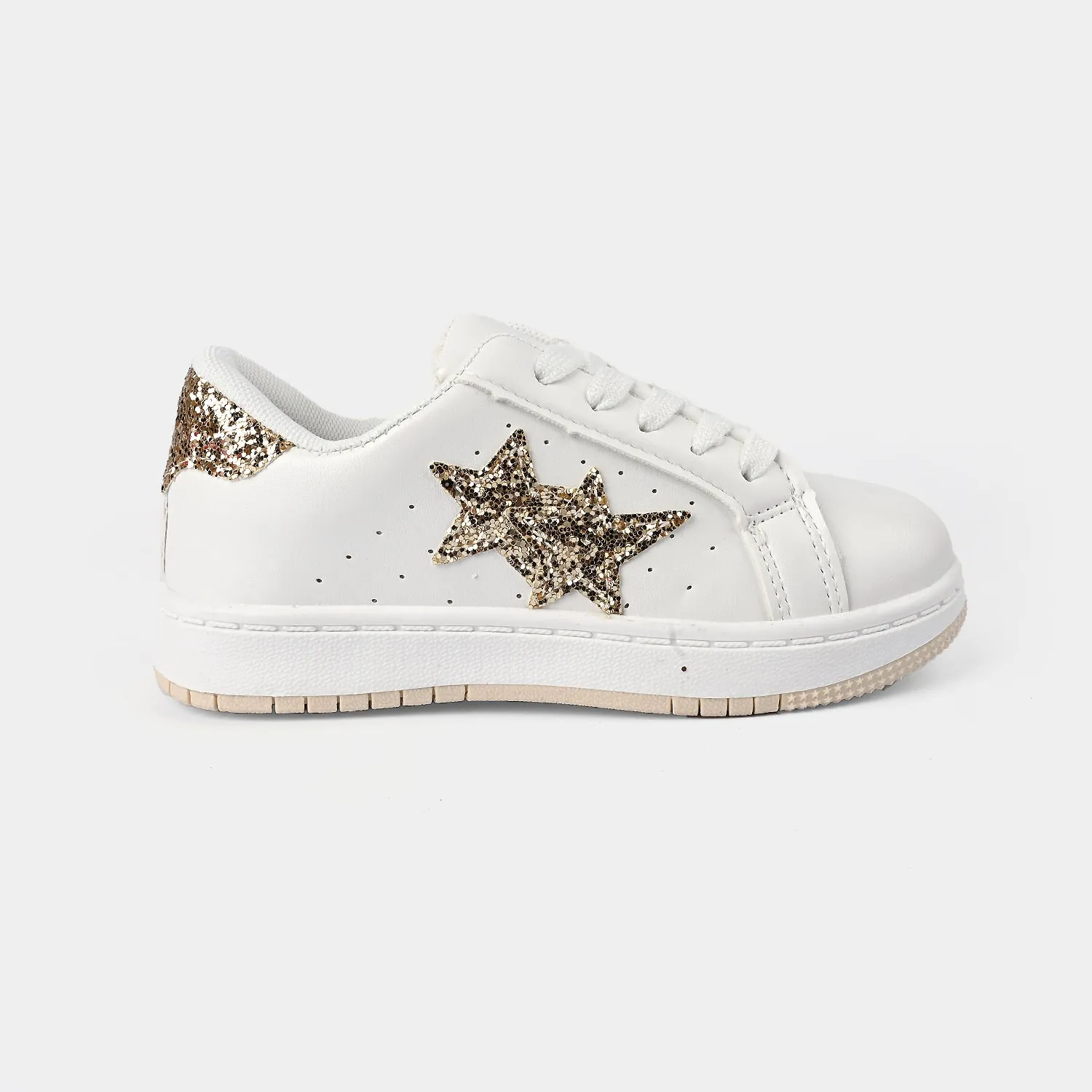 Girls Sneakers 5722-4-White