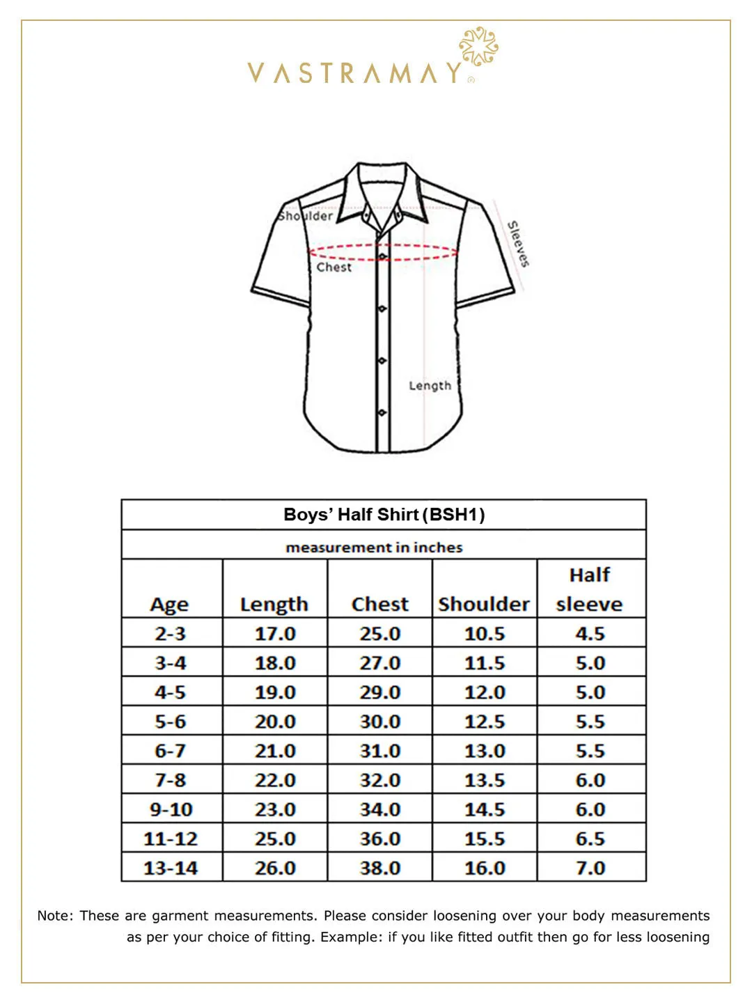 Jashvi Boys' Blue Ethnic Shirt