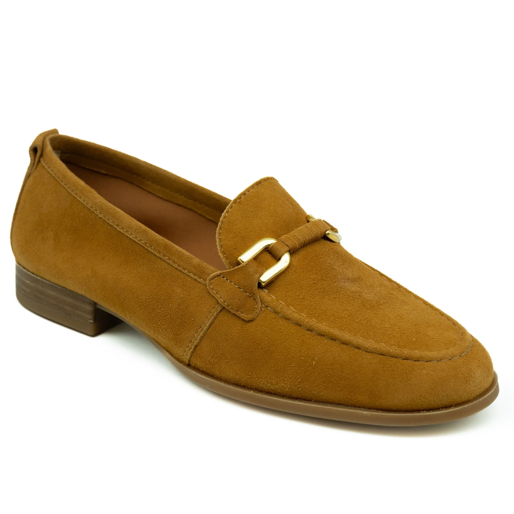 Loafers Androgynous με Αγκράφα - Ταμπά Καστόρ