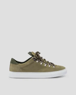 Marostica Low Sneakers - Olive Suede