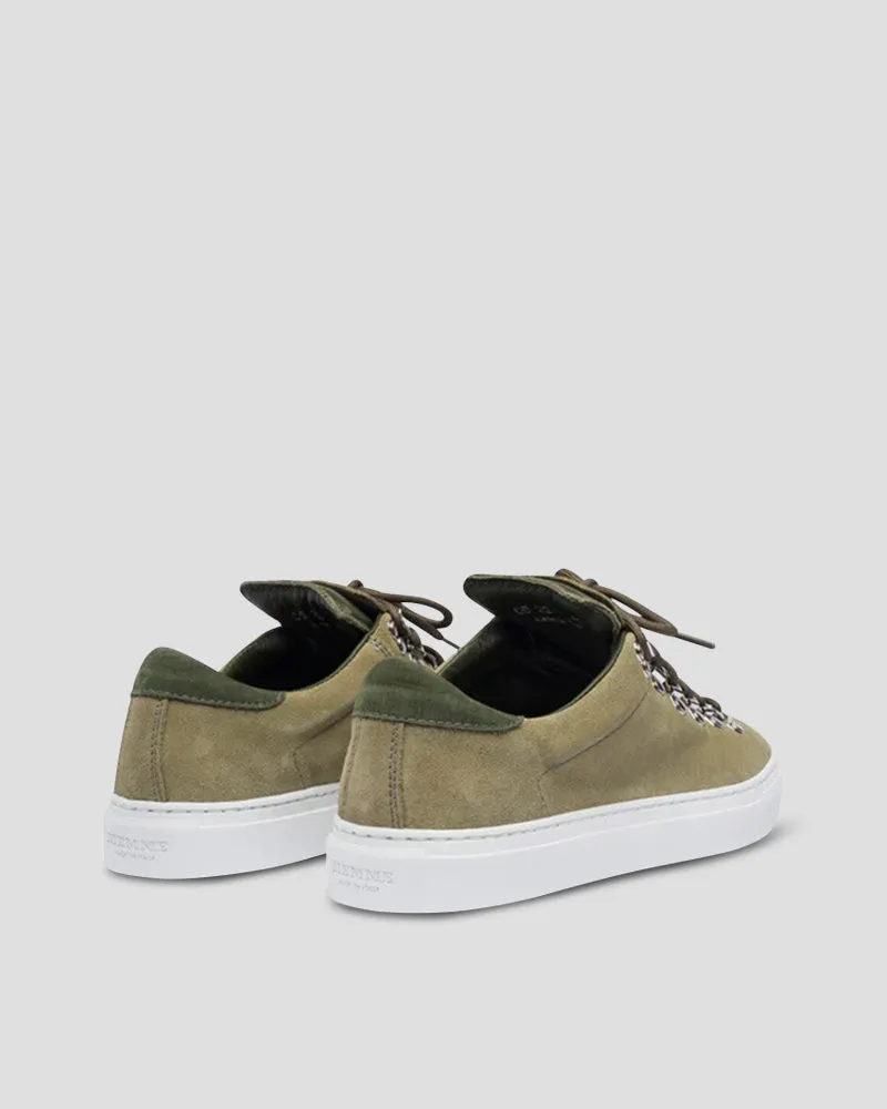 Marostica Low Sneakers - Olive Suede