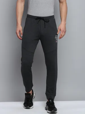 Men Grey Regular-Fit Joggers