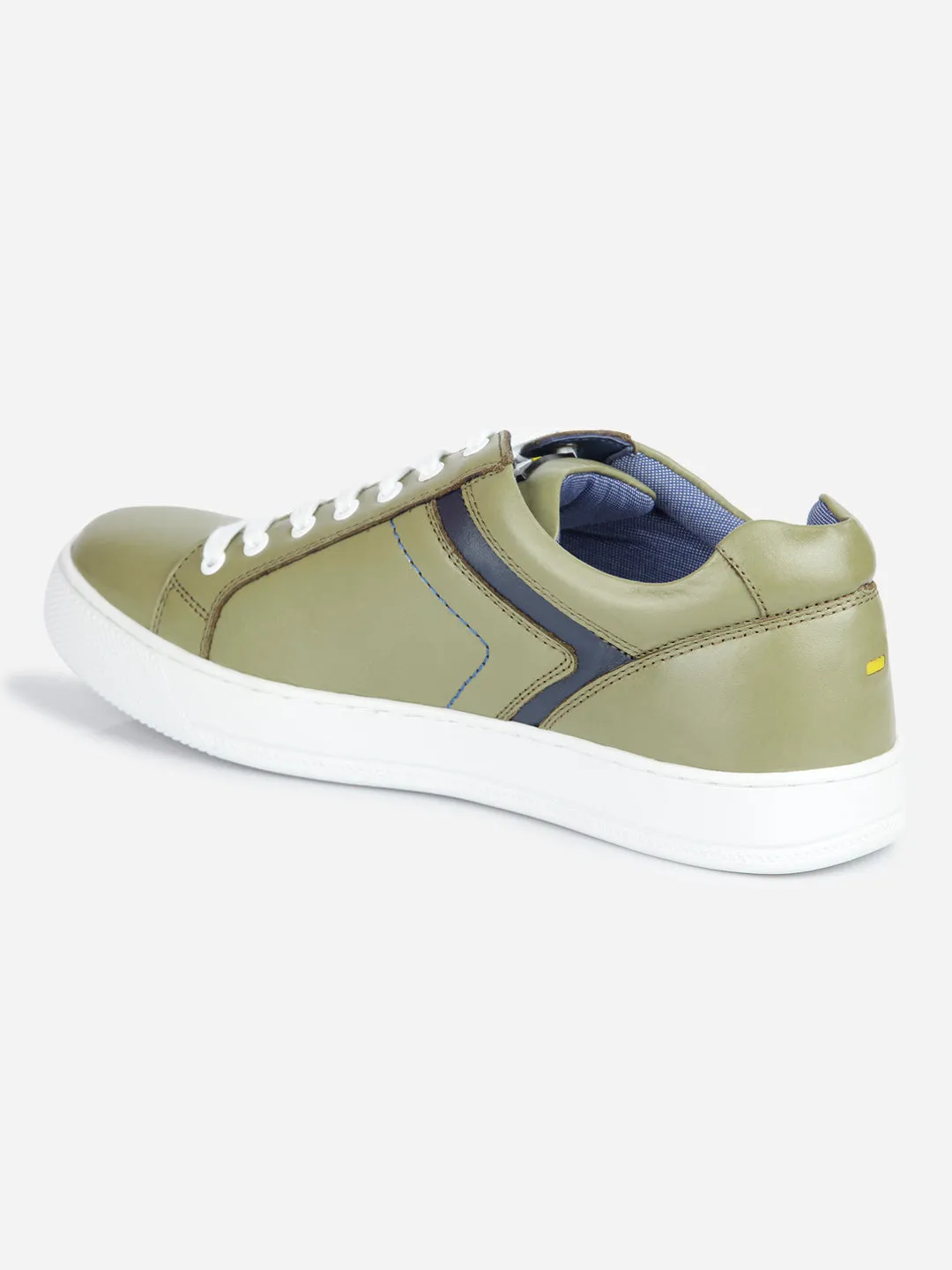 Men's Olive Lace Up Sneaker (ID3051)
