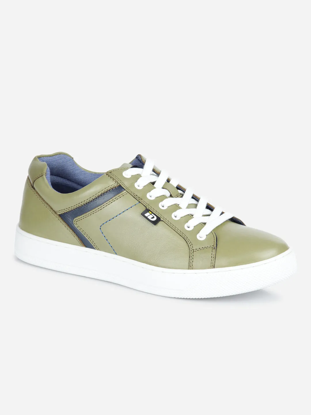 Men's Olive Lace Up Sneaker (ID3051)
