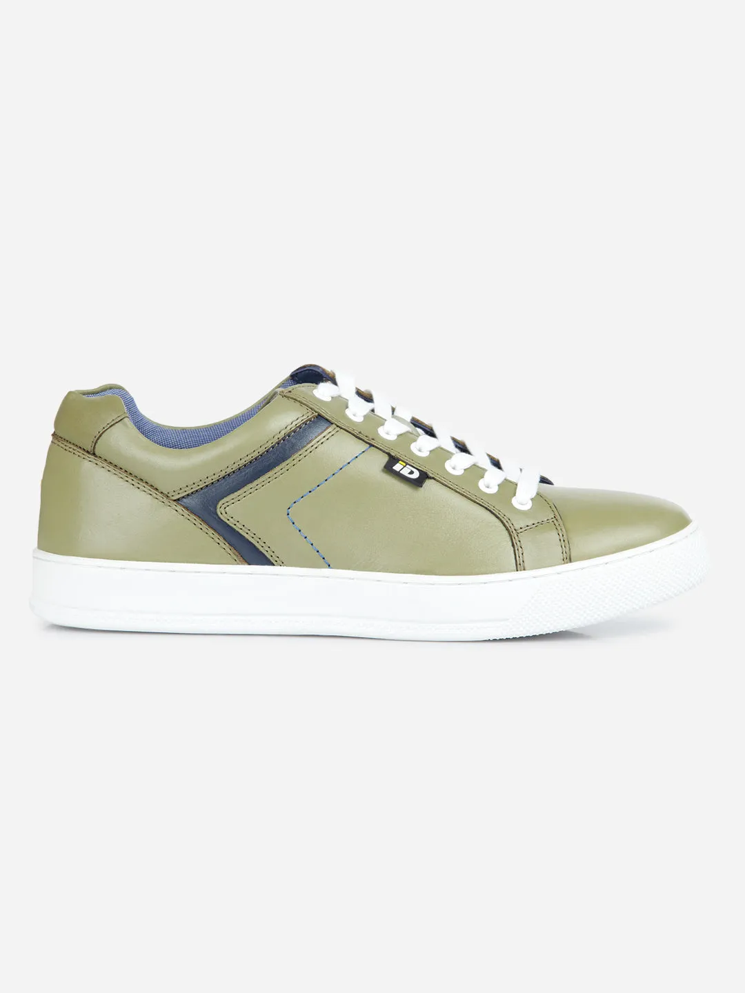 Men's Olive Lace Up Sneaker (ID3051)
