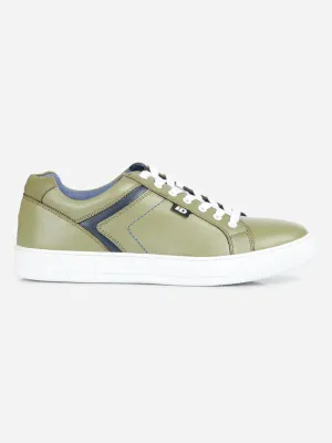 Men's Olive Lace Up Sneaker (ID3051)