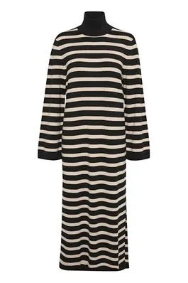 MusetteIW Dress - Black/Sand artwork