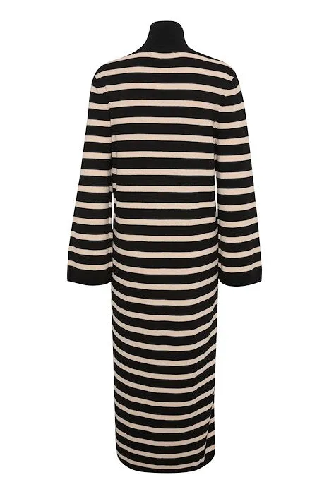 MusetteIW Dress - Black/Sand artwork