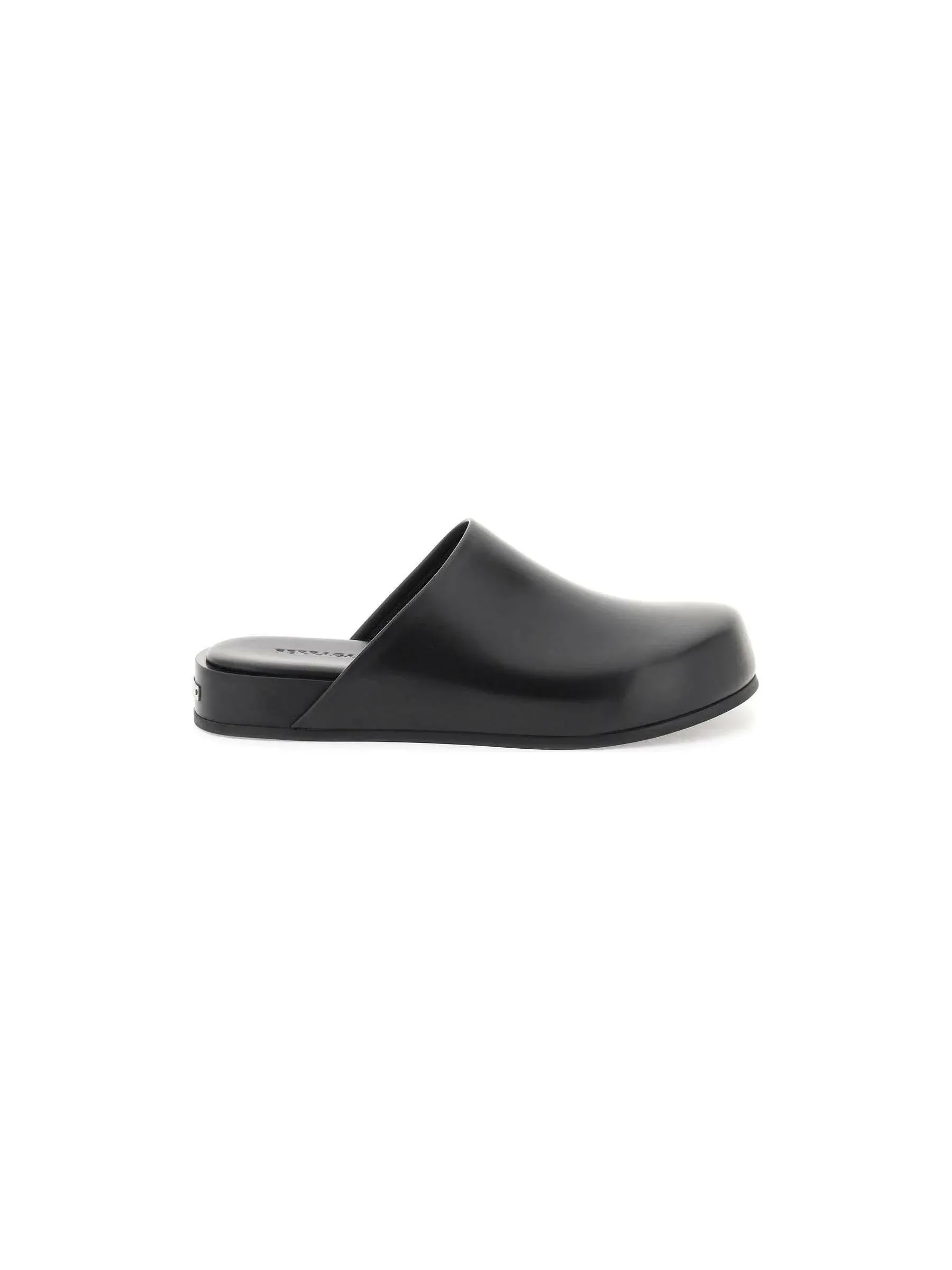 Plaque Leather Loafers