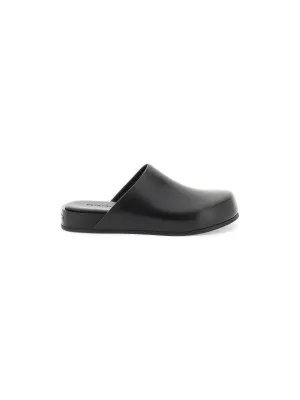 Plaque Leather Loafers