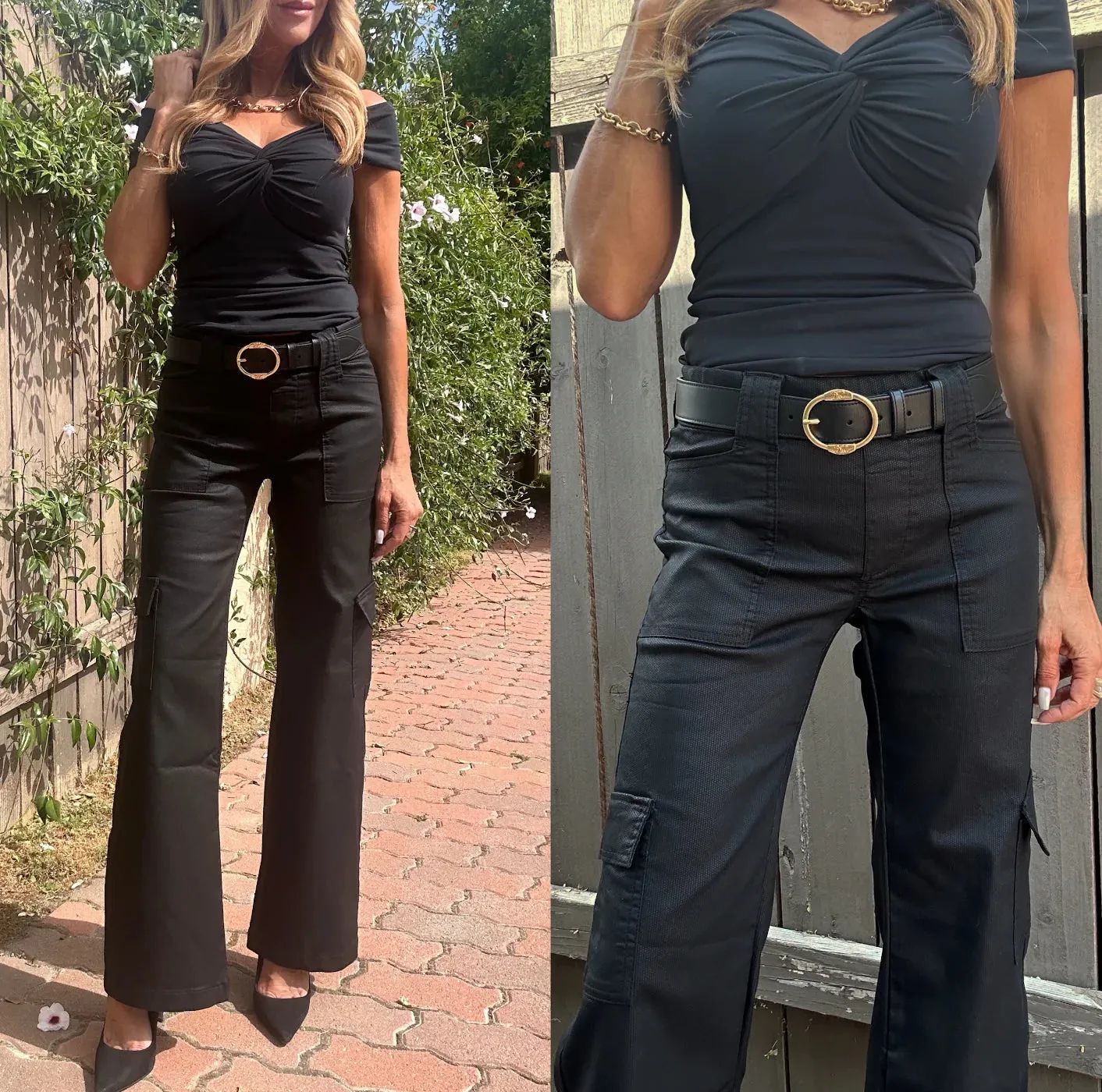 Randi Black Geo Pant
