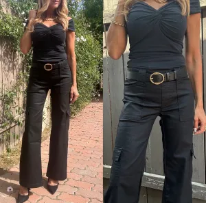 Randi Black Geo Pant