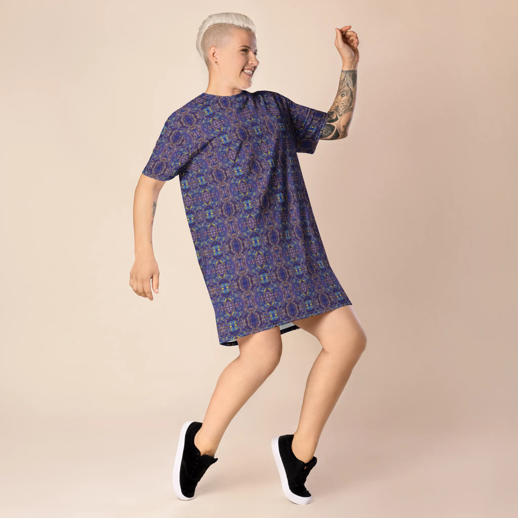 Recursia Bohemian Dream T-Shirt Dress