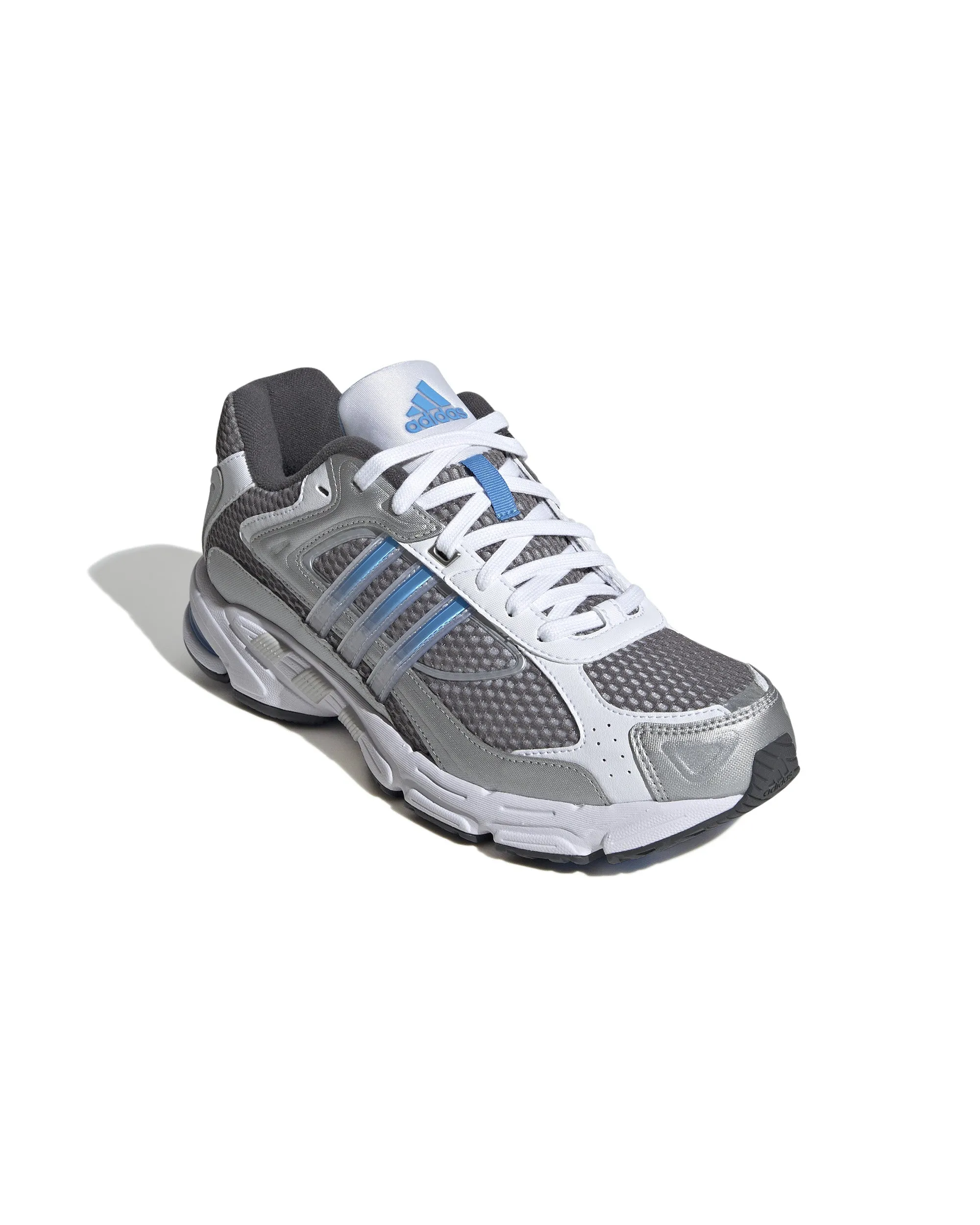Response CL - Silver Metallic / White / Blue Burst