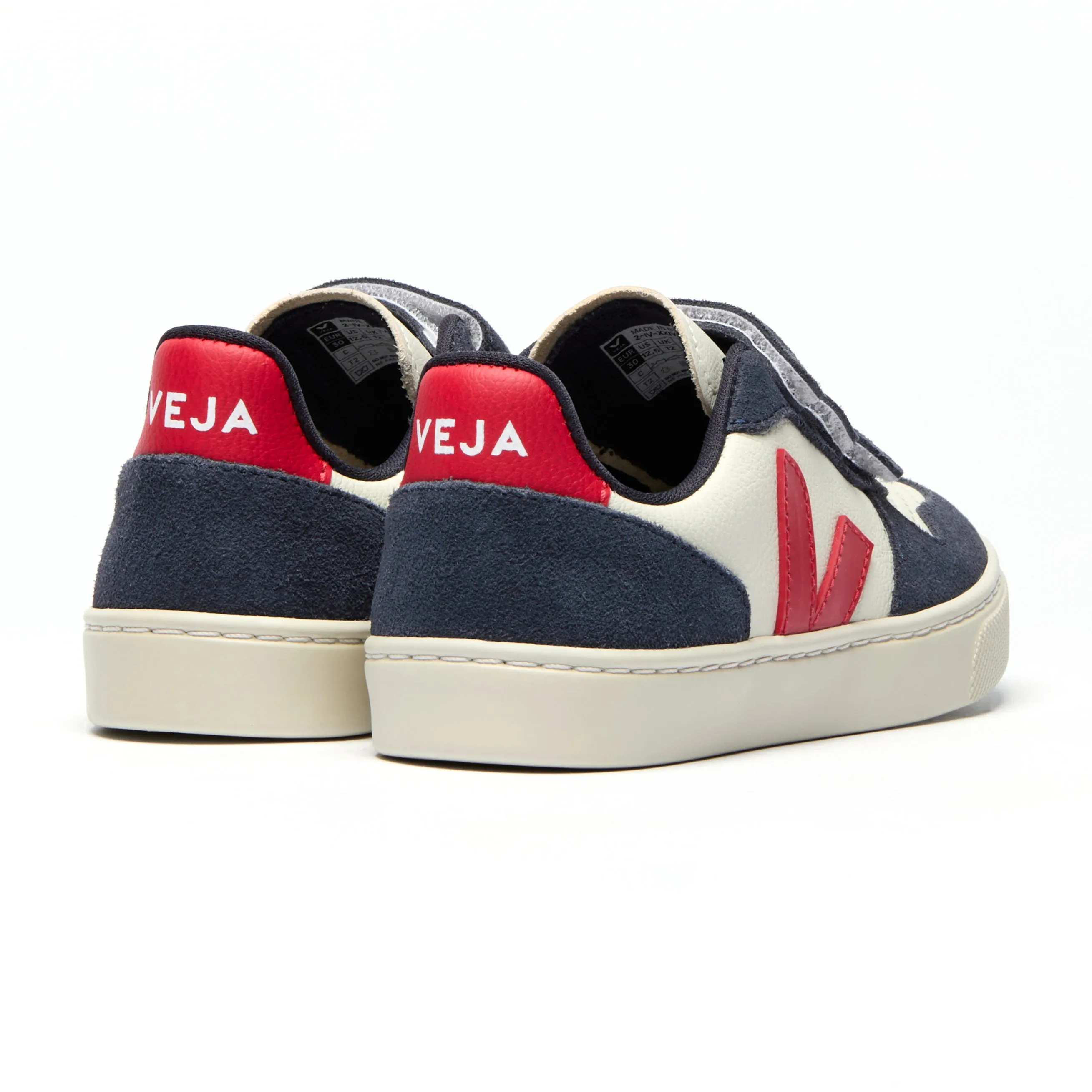 V-10 Chromefree Leather Sneakers - Nautical