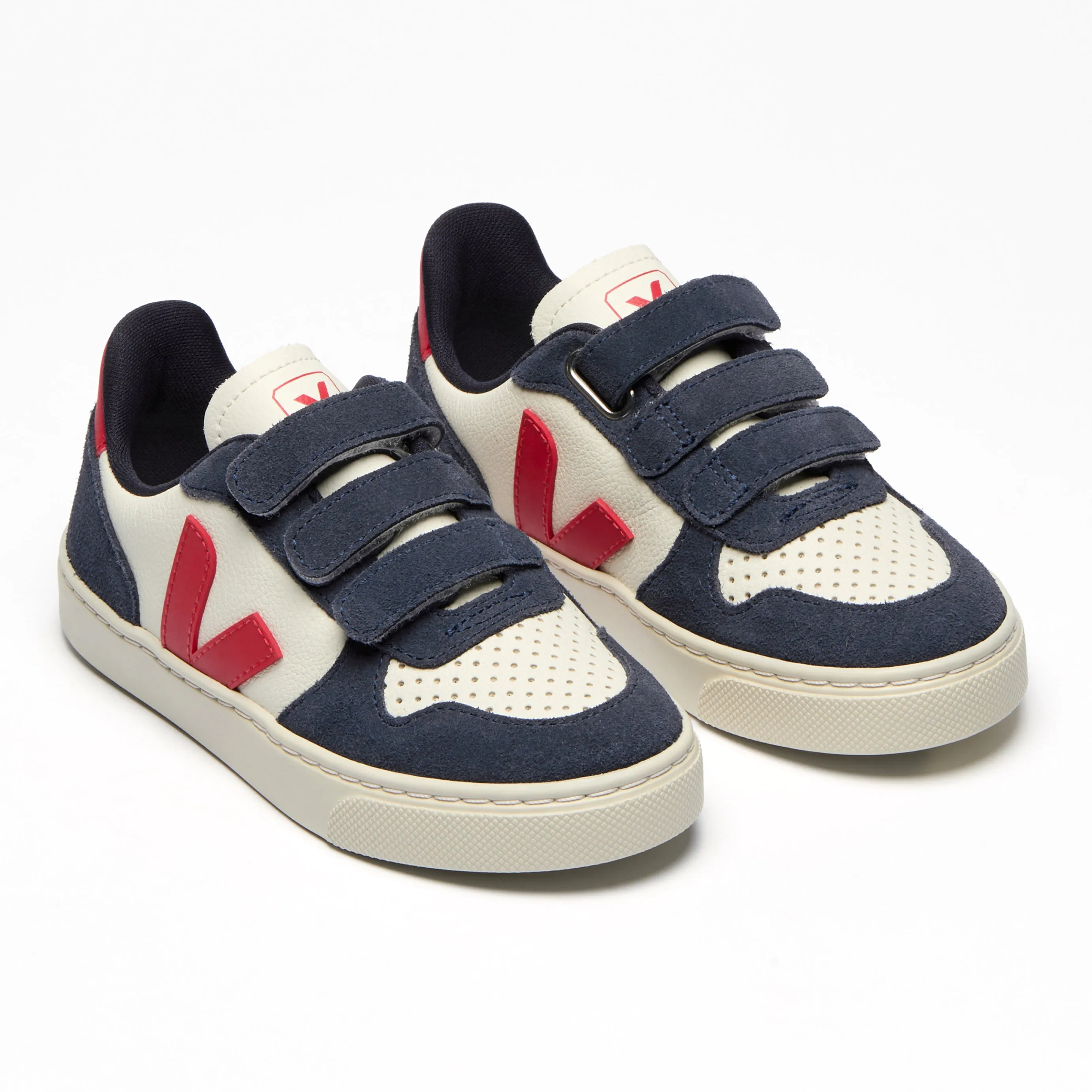 V-10 Chromefree Leather Sneakers - Nautical