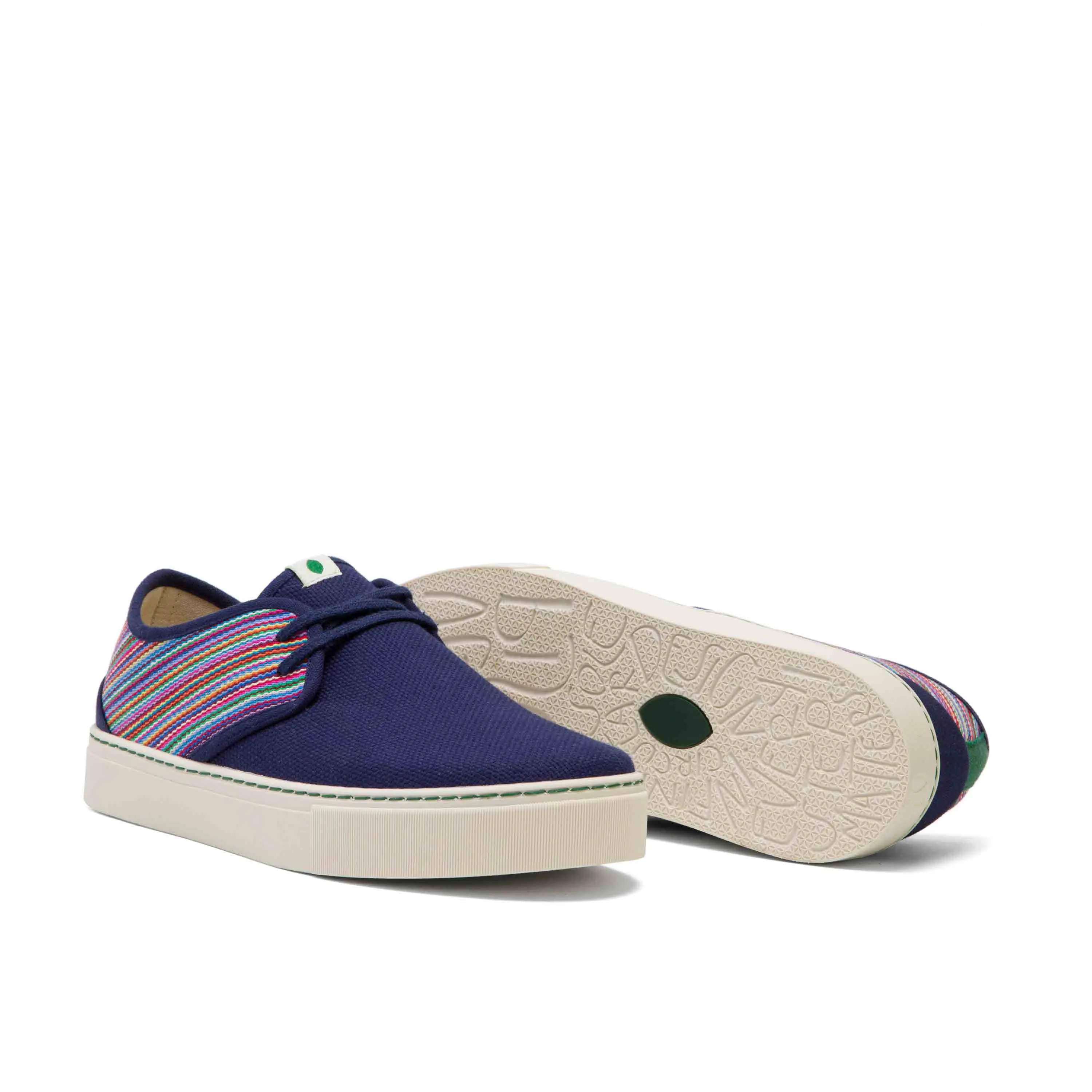 Vegan sneaker marine heiwa SID007