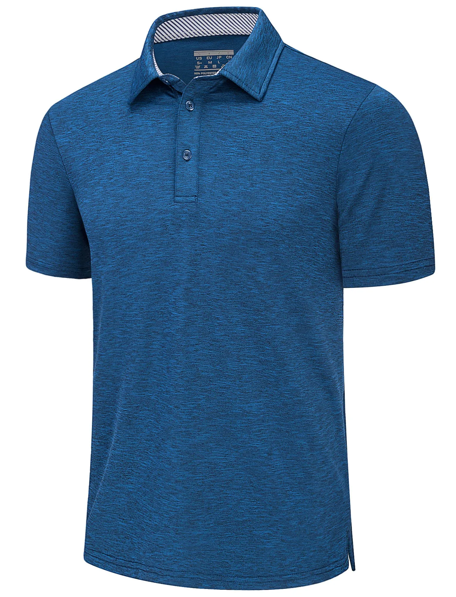 West Louis Button Down Business Dress Polo Shirt