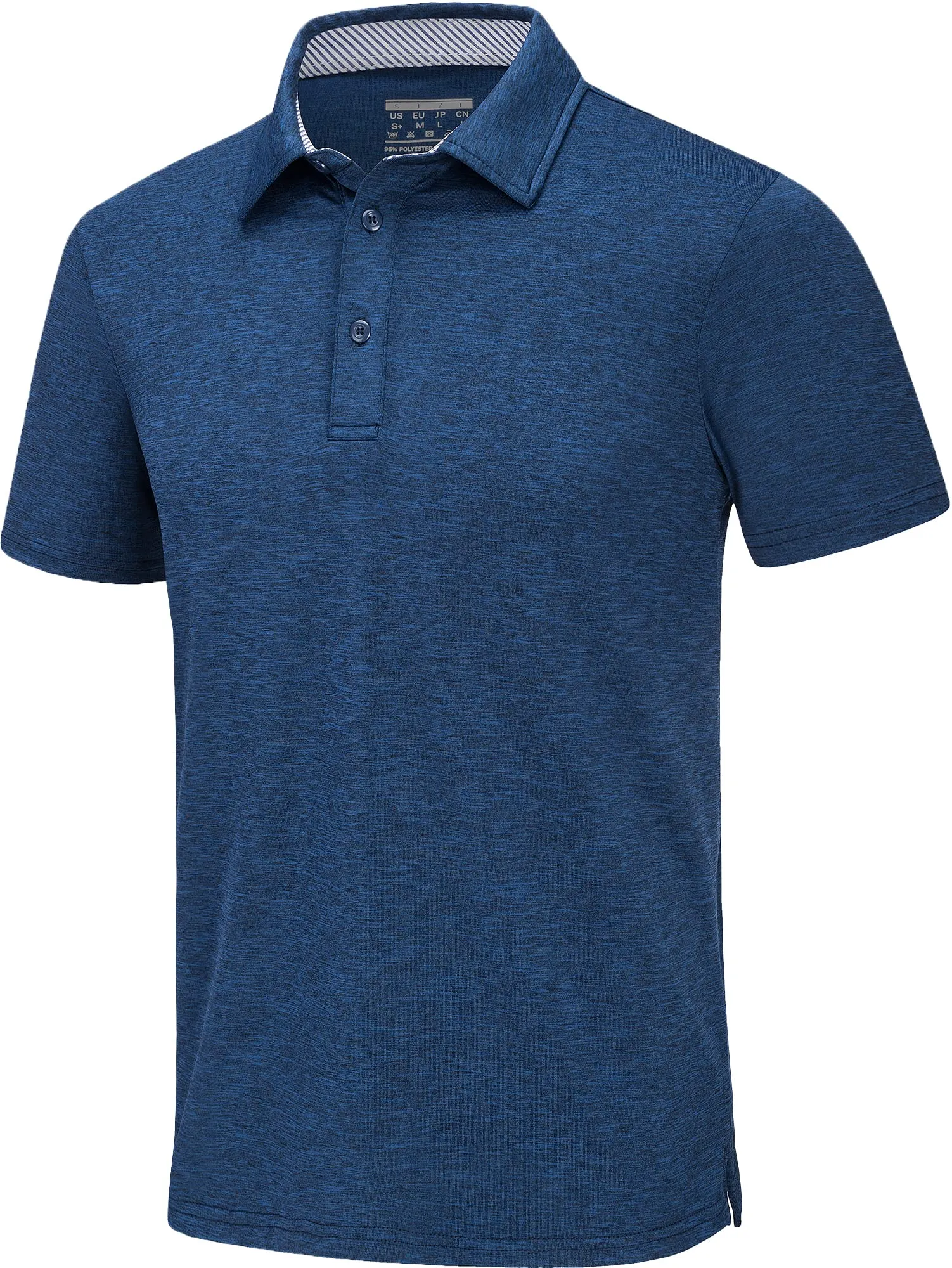 West Louis Button Down Business Dress Polo Shirt