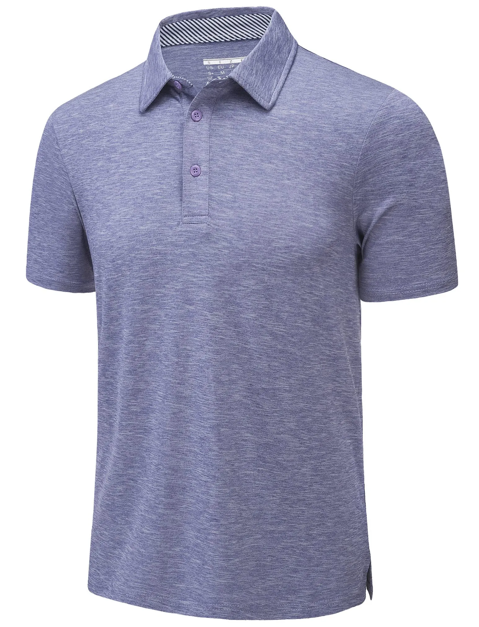 West Louis Button Down Business Dress Polo Shirt
