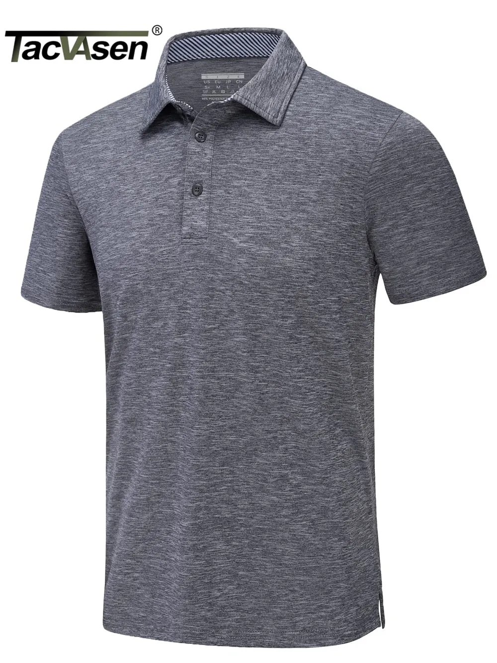 West Louis Button Down Business Dress Polo Shirt