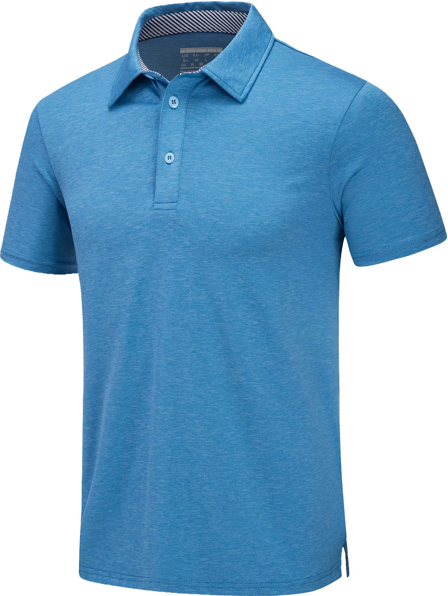 West Louis Button Down Business Dress Polo Shirt