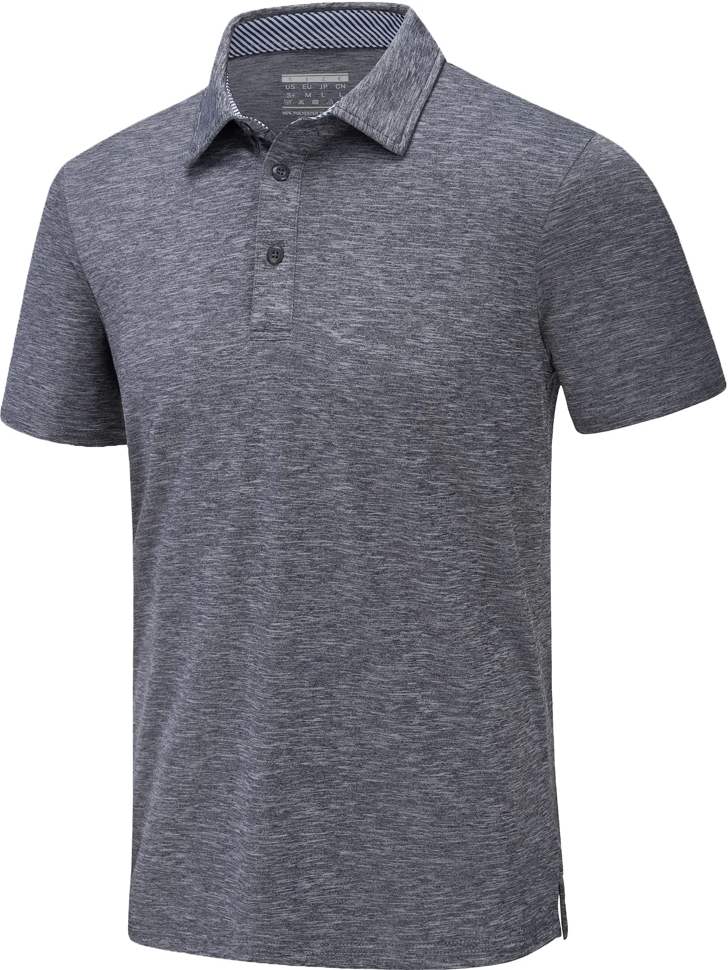 West Louis Button Down Business Dress Polo Shirt