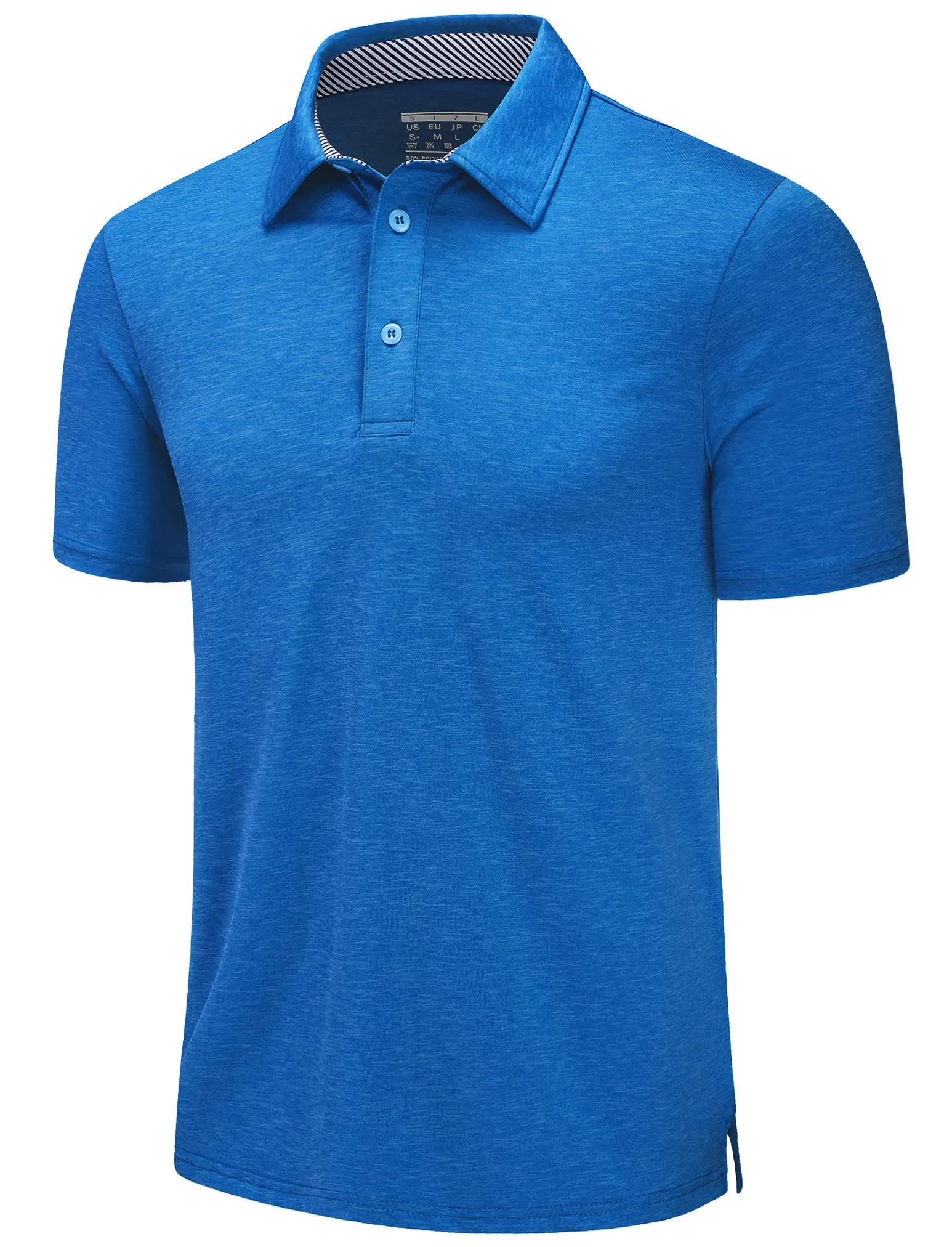 West Louis Button Down Business Dress Polo Shirt