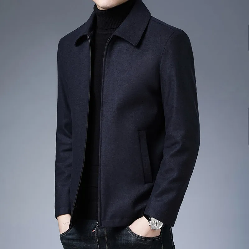 West Louis Designer Business Style Lapel Autumn Jacket