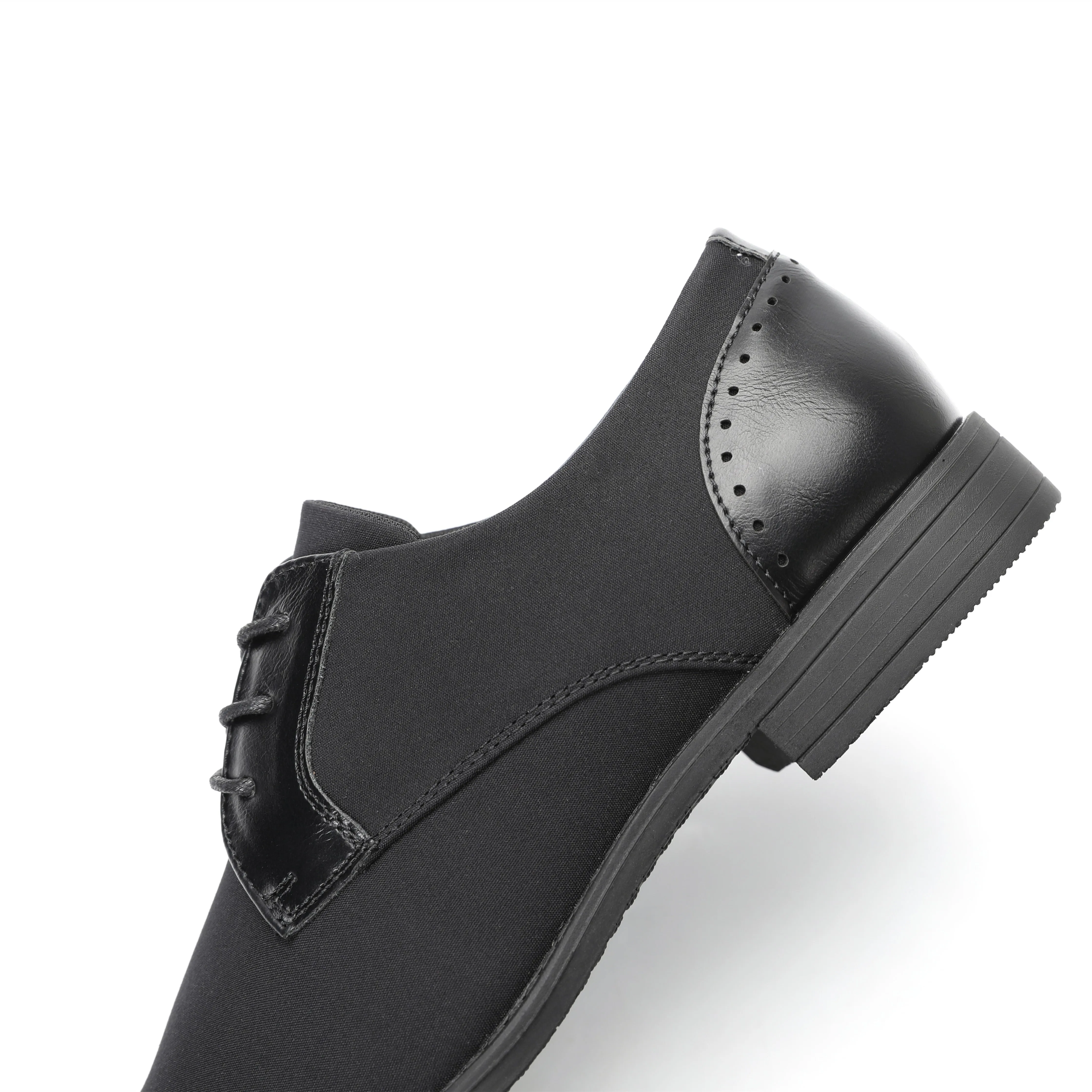 West Louis Designer Satin Leather Business Style Oxford Shoes