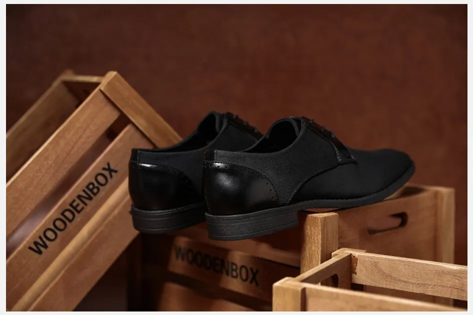West Louis Designer Satin Leather Business Style Oxford Shoes