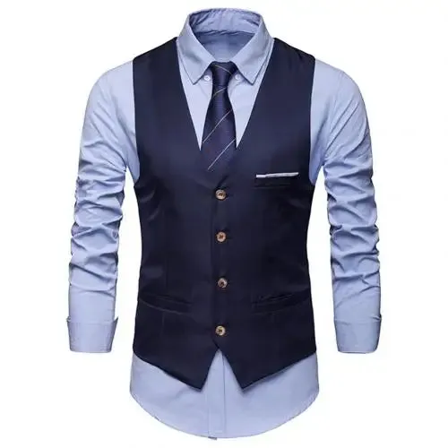West Louis Sleeveless Formal Business Vest