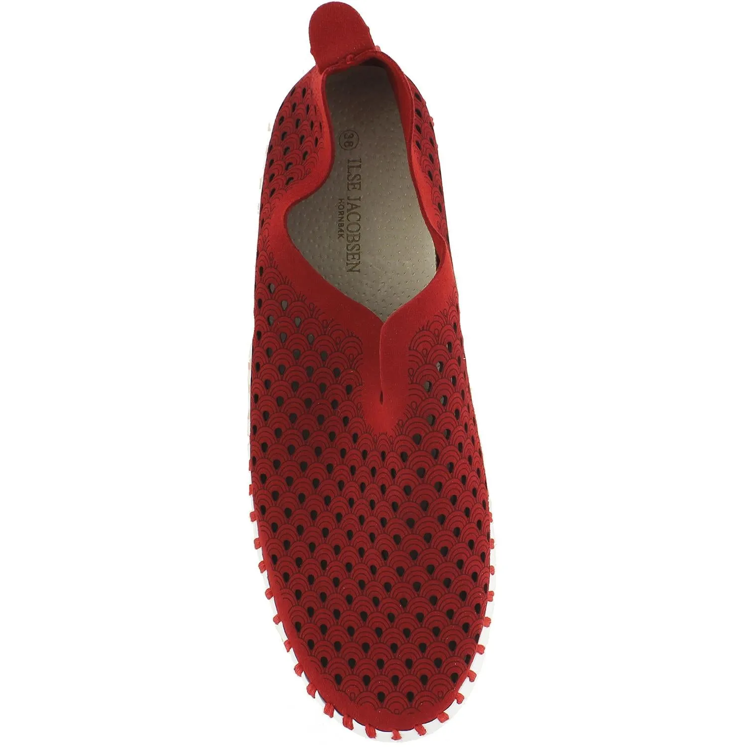 Women's Ilse Jacobsen Tulip 139 Deep Red Synthetic